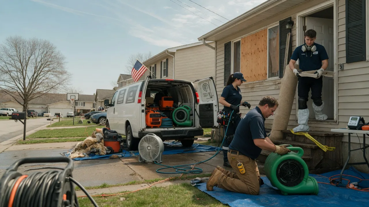 Water Damage Restoration in Ithaca, MI near me